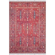 Pera Halı Etnik Kırmızı Anadolu Kilim Halı - 5095OU