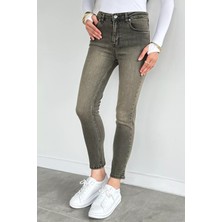 Gülseli Kadın Yıkamalı Günlük Jean Kot Pantolon P-00021584