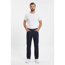 Uki Lacivert Comfort Fit 5 Cep Pantolon