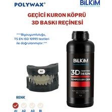 Bilkim Geçici Kuron Köprü Uygulamaları Için 3D Baskı Reçinesi - 3D Reçine - 1 Lt