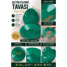     Gold Pan Büyük Boy Altın Arama Tavası 38 cm