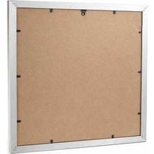 Digitronix Ahşap Kare Fotoğraf Çerçevesi 30X30 Gümüş