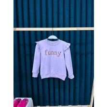 Baby Lory Kids Store Kız Çocuk Funny Yazılı Çocuk Sweatshirt
