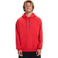 Quiksilver Dna Hoodie Erkek Kırmızı Sweatshirt