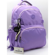 Mixx Store Lüks Unisex Saten Suya Dayanıklı Kumaş Büyük Boy Ortaokul Lise Okul Sırt ve Seyahat Çantası / 3460