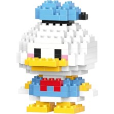 Brixie Donald Duck Nano Block Set - 120+ Parça Eğitici 3D Mikro Blok Seti | Koleksiyonluk