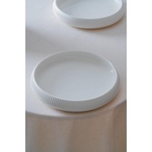 Acar Bıanco Lınea 6'lı Çukur Tabak 24CM