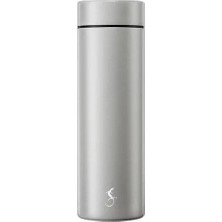 Lurch - Mini Termos 300 ml Granit Gri, Paslanmaz Çelik - Çift Cidarlı, Sızdırmaz - 270972