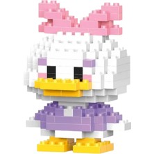 Brixie Daisy Duck Nano Block Set - 120+ Parça Eğitici 3D Mikro Blok Seti | Koleksiyonluk