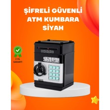 Novis Liora Otomatik Para Çeken Şifreli Atm Tasarımlı Kumbara