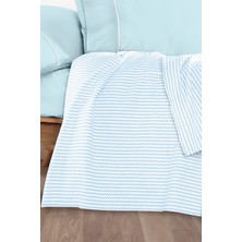 Monolisse Cozy Pike Takımı Çift Kişilik Bebe Mavi 200*230 cm