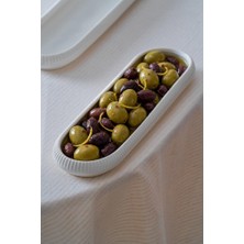 Acar Bıanco Lınea 6'lı Oval Kayık Tabak 7,5X28CM
