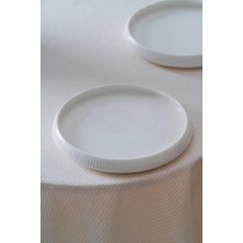 Acar Bıanco Lınea Tekli Pasta Tabak 20CM