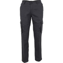 Modarar Erkek Keten Kargo Pantolon Füme Renk RAR01443