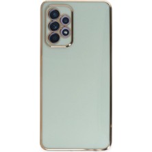 Nerm Galaxy A52 Kılıf Volet - Açık Yeşil