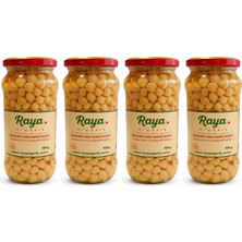 Raya Organik Organik Haşlanmış Nohut (400 gr x 4) 4'lü Set