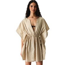 Penti Pastel Bej Neri Kaftan