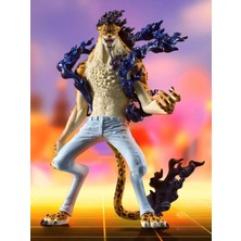 Banpresto One Piece - Rob Lucci King Of Artist (Awakening Ver.) Anime Figür
