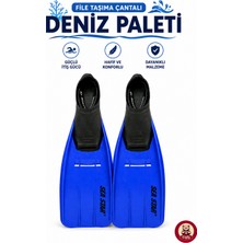 Giffy Deniz Paleti Yüzücü Paleti File Çantalı Profesyonel Yüzme Paleti Dalış - Tüm Bedenler
