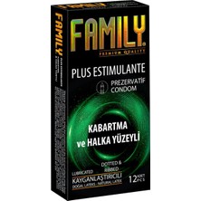 Ss Sexotic Shop Family Plus Estimulante Kabartmalı Halka Yüzeyli Prezervatif