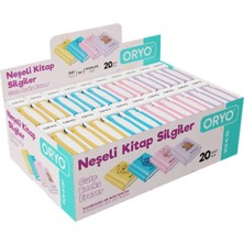 Oryo Kitap Silgi 20'li Kutu