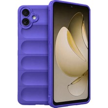 Fiberliz Newface Samsung Galaxy A07 4g Optimum Silikon - Lacivert