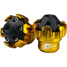 Motobisavm Teker Koruma Takozu Gold Mod2 (Takım)
