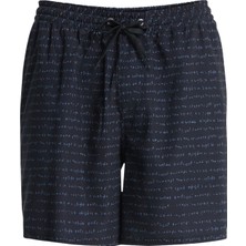Belirtilmemiş Quiksilver Stretch Printed Erkek Siyah Volley Short