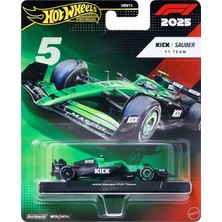 Hot Wheels Premium Formula 1  Kick Sauber 2025 No: 5 JKD89