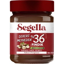 Segella Şekeri Meyveden %36 Kakaolu Fındık Kreması 350GR