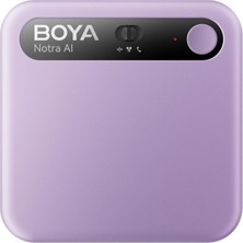 Boya Notra Aı Destekli Ses Kaydedici ve Not Tutma Cihazı - Purple