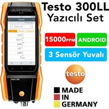 Testo 0564 3004 81 300 Ll Baca Gazı Analiz Cihazı (Yazıcılı Set) 15000 Ppm