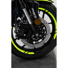 Banxtre Motosiklet Jantı Için Universal Tüm Motorlara Uyumlu Jant Şeridi (8 Parça)