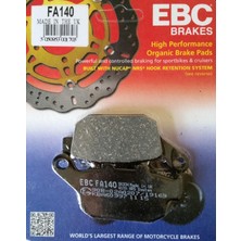 Ebc FA140 2021-2025 Triumph Trident 660 Uyumlu Arka Fren Balatası Organik Balata