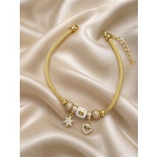 Rome Oro Kalpli Charm Bileklik