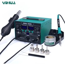 Yihua 862BD+ 2in1 Sıcak Hava Üflemeli Havya Istasyonu 720W