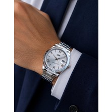Daniel Klein Damat ve Takım Elbiseye Özel 2 Yıl Garantili Çelik Kordon Erkek Kol Saati VS.BLKT.0998