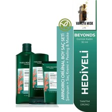 Yves Rocher Yağlı Saçlar Için Arındırıcı Saç Bakım Seti Şampuan 300 ml Krem 200 ml Peeling Maske 200 ml 3’lü Set