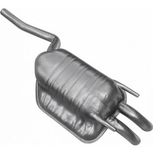 Egzoz Burada Mercedes S280,S300 ve S320 W140 Arka Borulu Egzoz Susturucu Egsoz 1991-1998