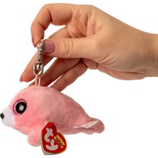 Sinerjim Ty Beanie Boo´s Pierre Pembe Fok Peluş Anahtarlık