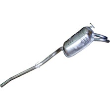 Egzoz Burada Mercedes E290 ve E300 W210 Td Arka Borulu Egzoz Susturucu Egsoz 1996-1999