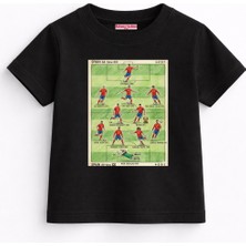 Rabona Fashion Ispanya Efsane Kadro Retro Çocuk Tişört