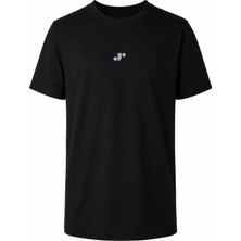 Trender Süprem Ön Logolu Siyah Erkek T-Shirt 4043 30/2