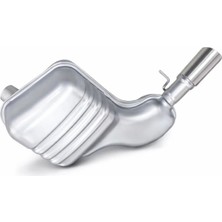 Egzoz Burada Volvo S60 Arka Susturucu Son Susturucu Krom Başlıklı 2.0/2.5 Baskılı 2000-10