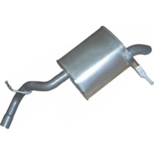 Egzoz Burada Peugeot 407 1.6 2.0 Hdı Arka Borulu Egsoz Susturucu Egsoz 2004-2007