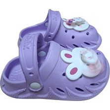Myshoes Hareketli Figürlü Kız Çocuk Crocs Model Terlik Sandalet