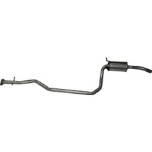 Egzoz Burada Ford Fıesta (4) 1.25 Orta Egzoz Orta Susturucu Borulu Ford Fiesta Eksoz 1995-1999