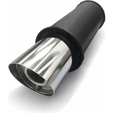 Egzoz Burada Silencer Kapaklı Abart Egzoz Otomobil Minibüs Kamyonet Uyumlu Eksozwarexvarex