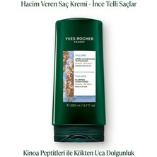 Yves Rocher Vegan Hacim Veren Saç Kremi 200 ml İnce Telli Saçlar İçin Kinoa Peptitleri ile