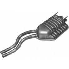 Egzoz Burada Mercedes S400 ve S500 W140 Arka Borulu Egzoz Susturucu Egsoz 1991-1996